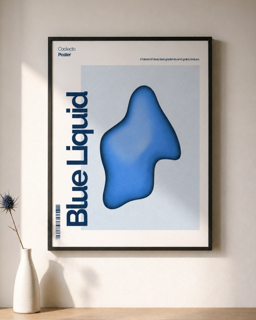 blue liquid
