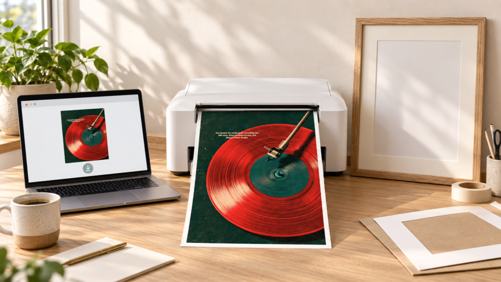 Comment imprimer une affiche numérique Etsy : guide simple