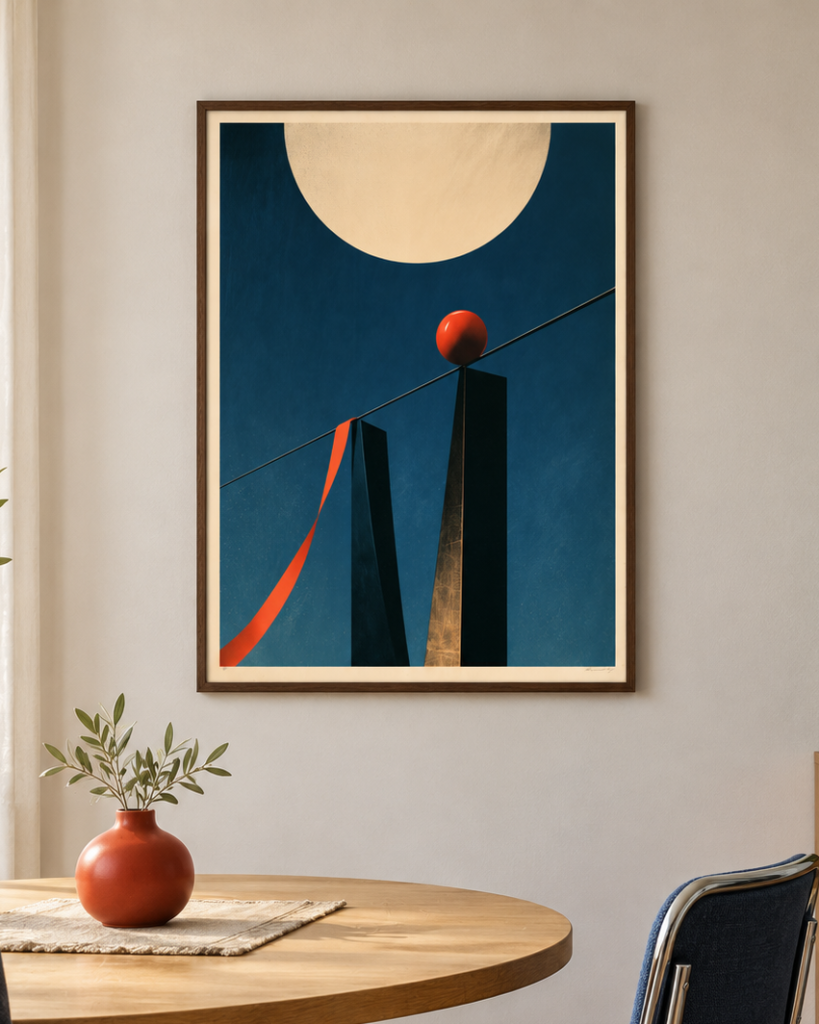High Wire – Surreal Geometric Wall Art