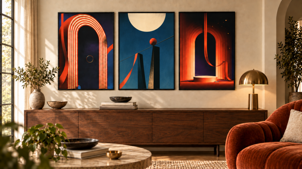 Surreal Circus Wall Art: The Velvet Intermission Story