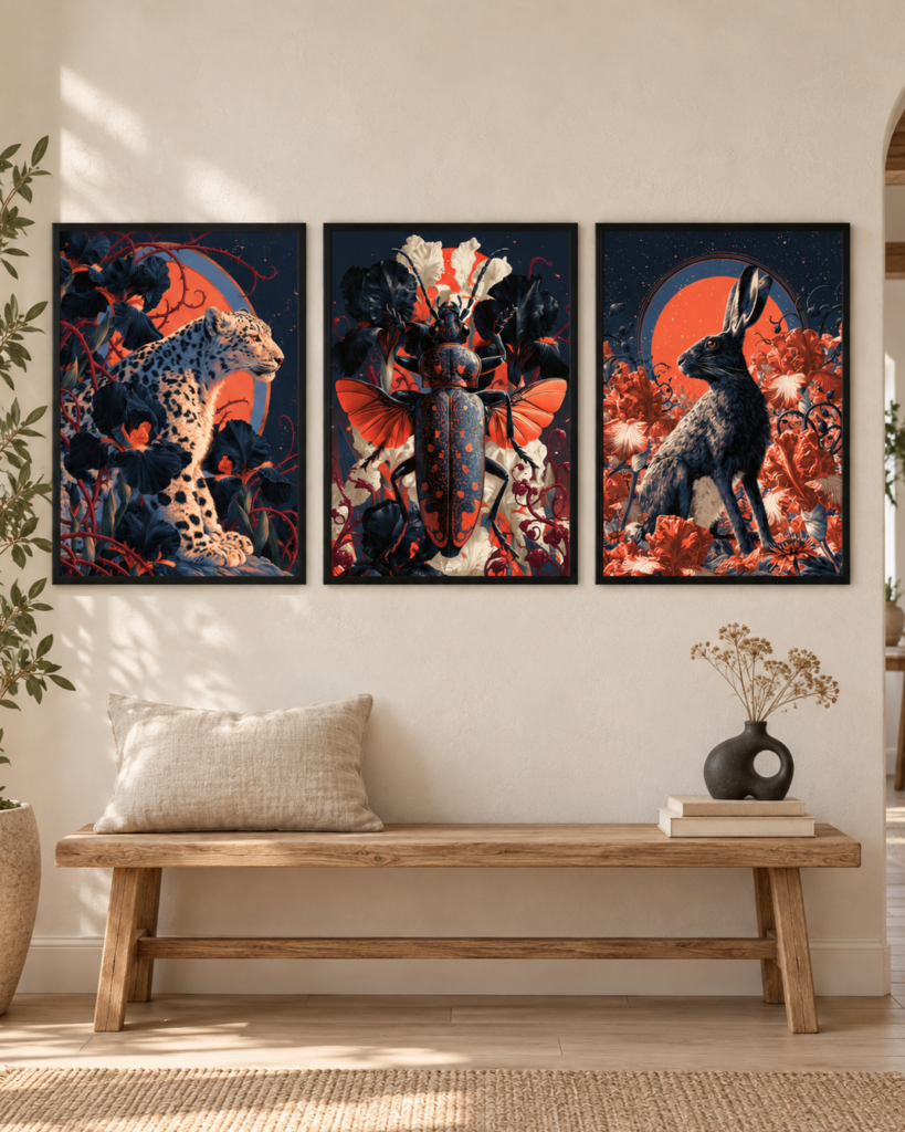 Velvet Menagerie – Whimsigoth-Tierposter-Set