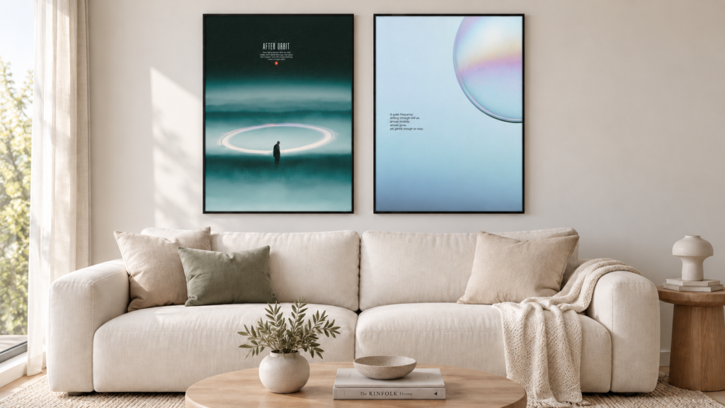 What Size Wall Art Should You Hang Above a Sofa?