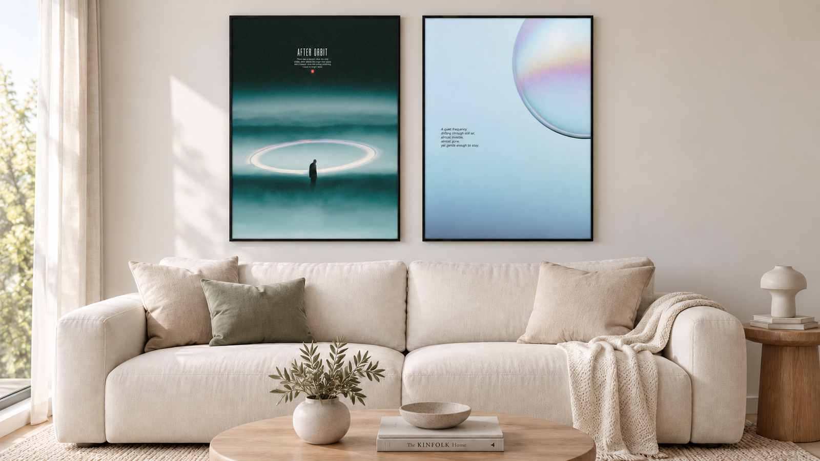 What Size Wall Art Should You Hang Above a Sofa?